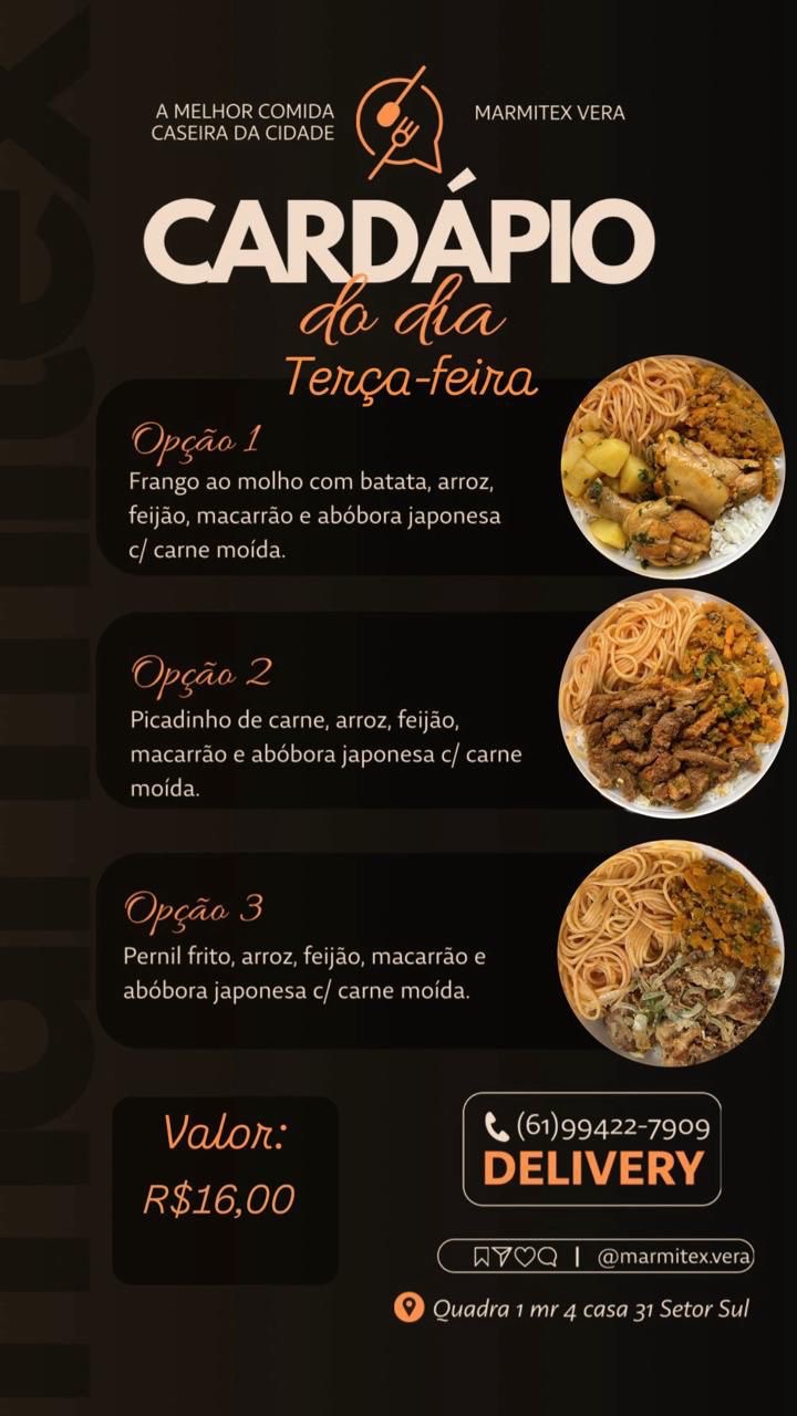 Cardápio página 2