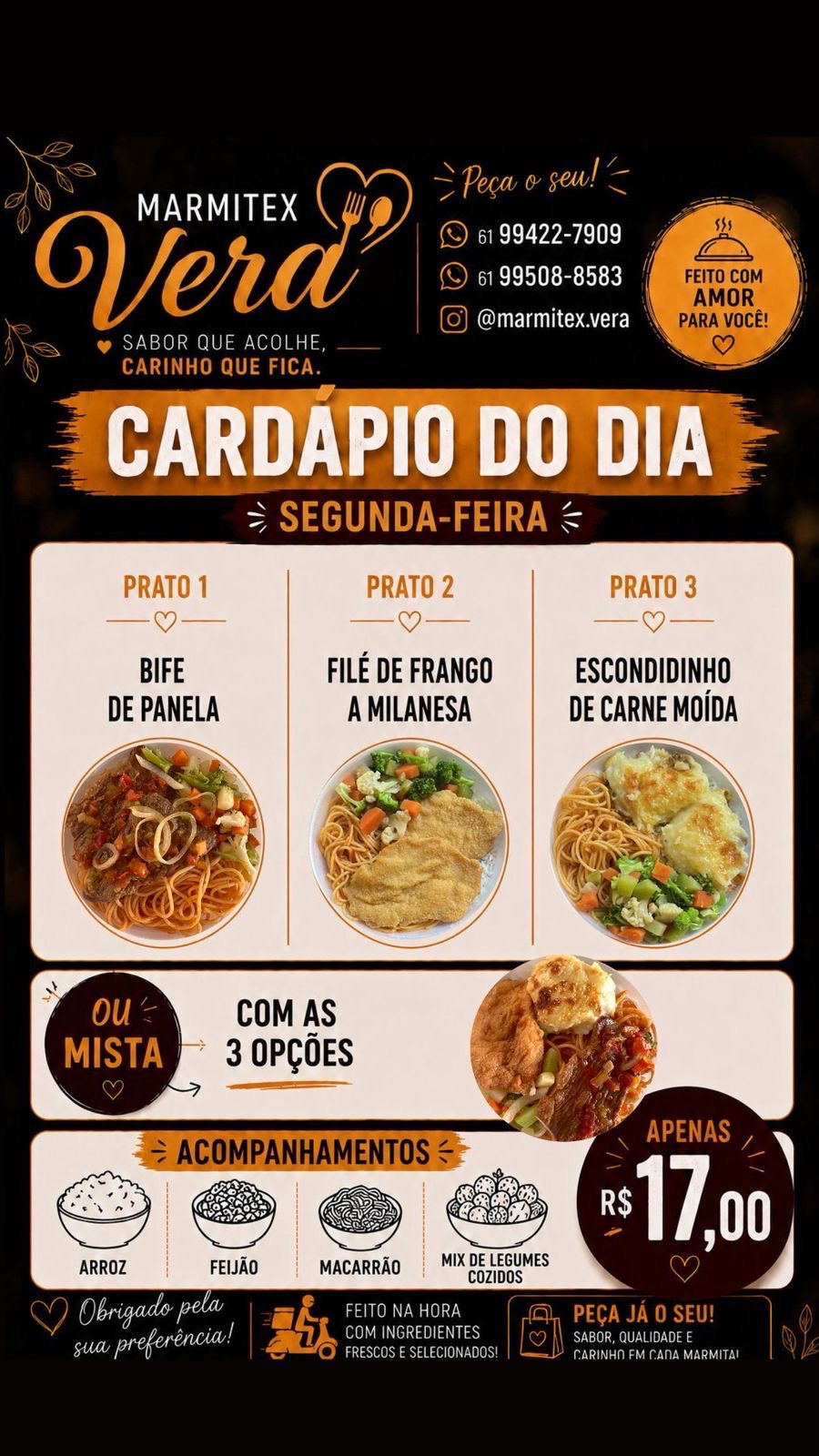 Cardápio página 1