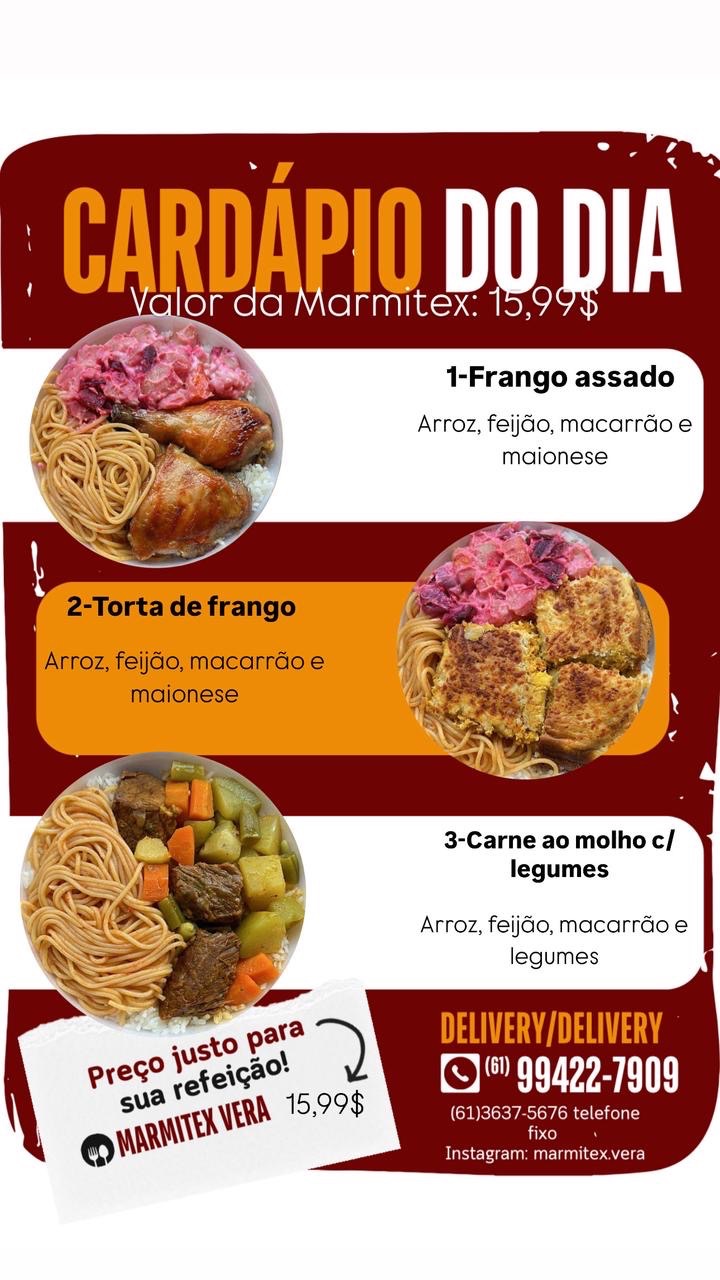 Cardápio página 3