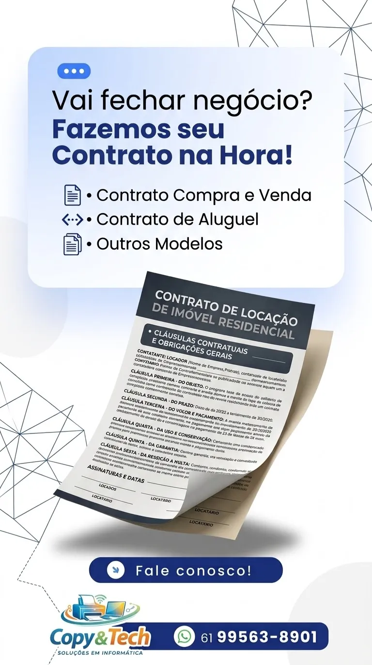 Vários modelos de contratos! 1