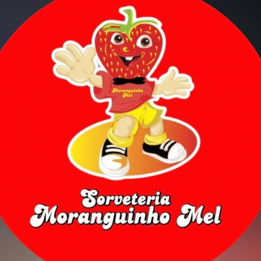Logo de Sorveteria Moranguinho Mel