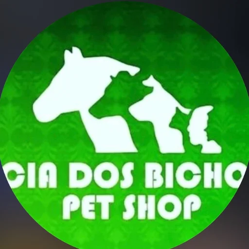 Logo de Cia dos Bichos Pet Shop